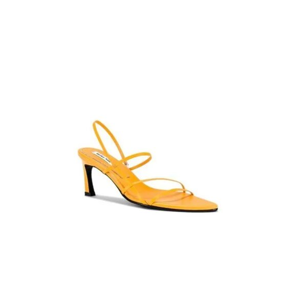 Reike Nen 3 Strappy Pointed Sandals In Mandarine - Picture 2 of 4